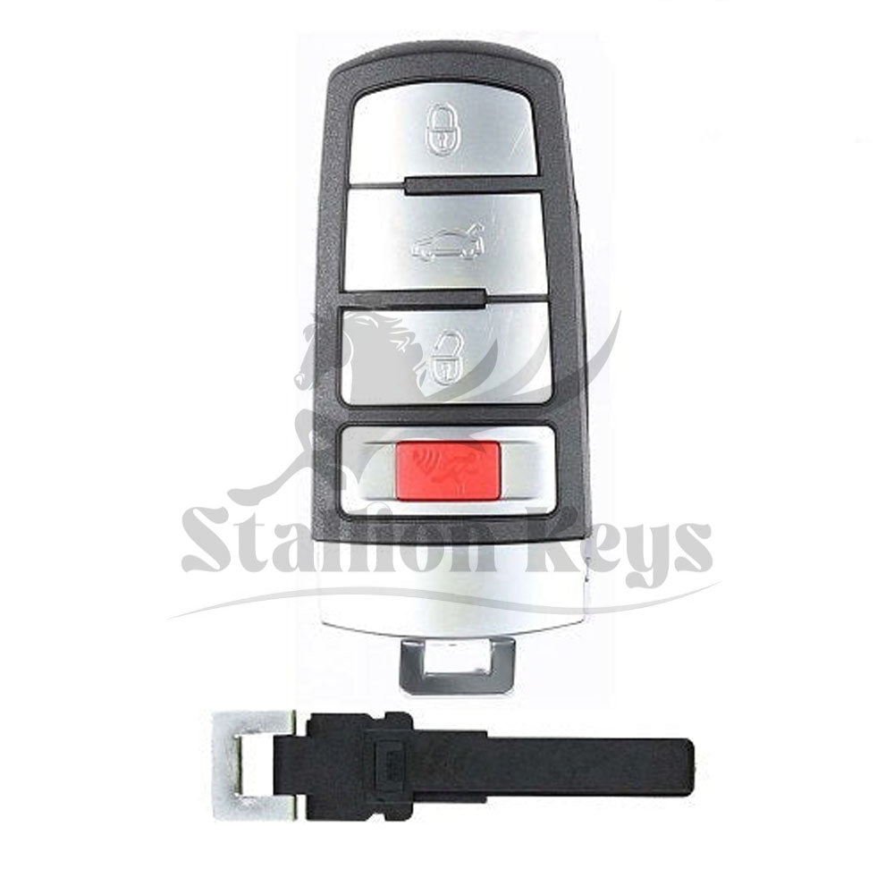 2006-2015 Volkswagen CC / Passat / 4-Button Smart Key / PN: HLO 3C0 959 752 N / NBG009066T / 315 MHz / AFTERMARKET 2006-2015 Volkswagen CC / Passat / 4-Button Smart Key / PN: HLO 3C0 959 752 N / NBG009066T / 315 MHz / AFTERMARKET
